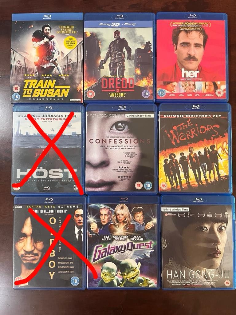 Used Blue Ray DVDs, Hobbies & Toys, Music & Media, CDs & DVDs on Carousell