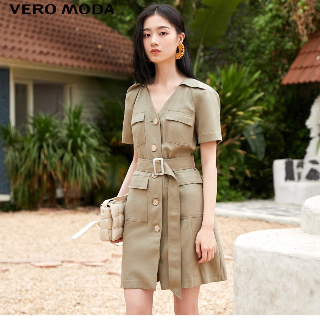 Vero moda khaki dress Women s Fashion Dresses Sets Dresses on