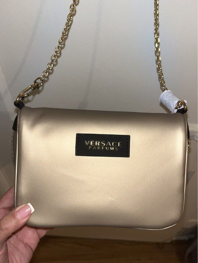 Gold over shoulder bag outlet