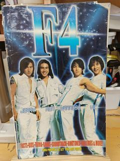 Vintage F4 Songhits Song Hits Music Magazine - F4, Jerry Yan, Vic Zhou, etc!