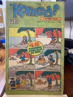 Vintage Tagalog Komiks - KOMEDI 5-Star Comics Magasin - Comedy Action Adventure Funny Mayo 2, 1994