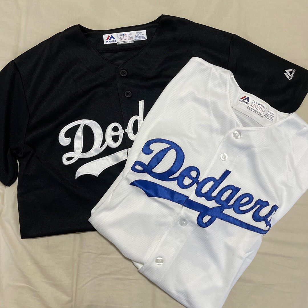 VINTAGE THRIFTED DODGERS MLB JERSEY Women s Fashion Tops