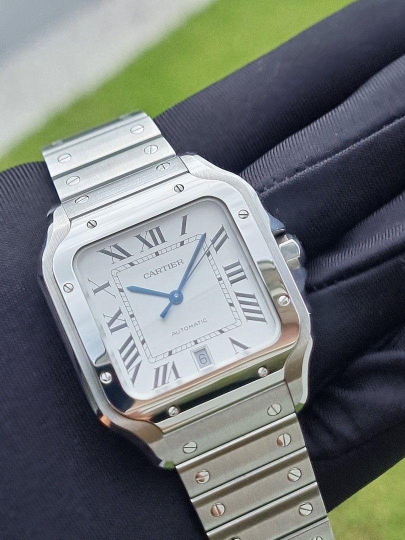 Cartier santos hotsell 2018 large