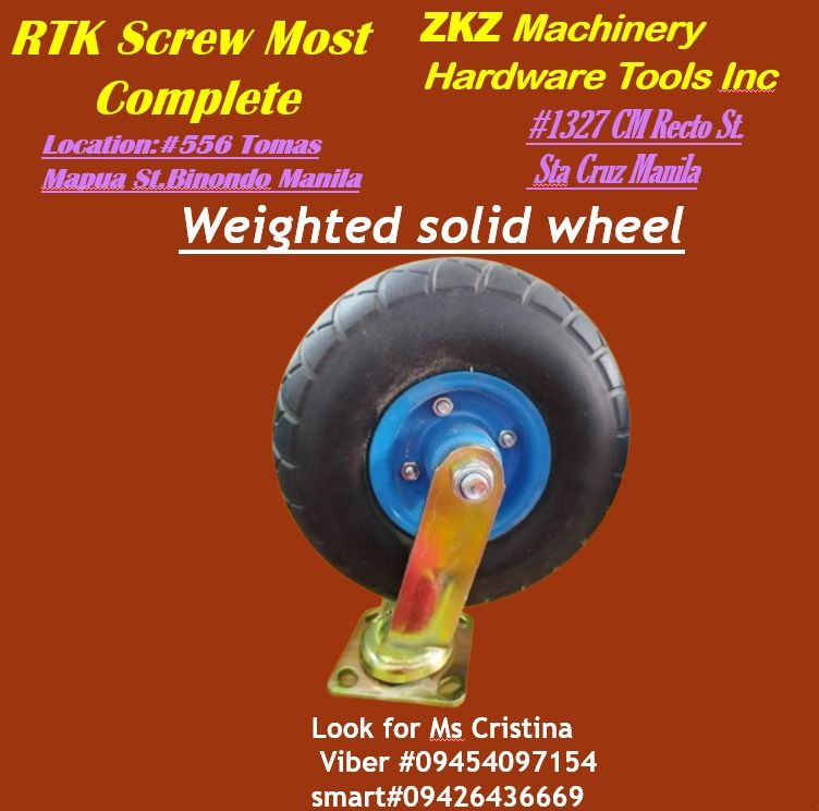 Weighted solid wheel, Commercial & Industrial, Construction Tools