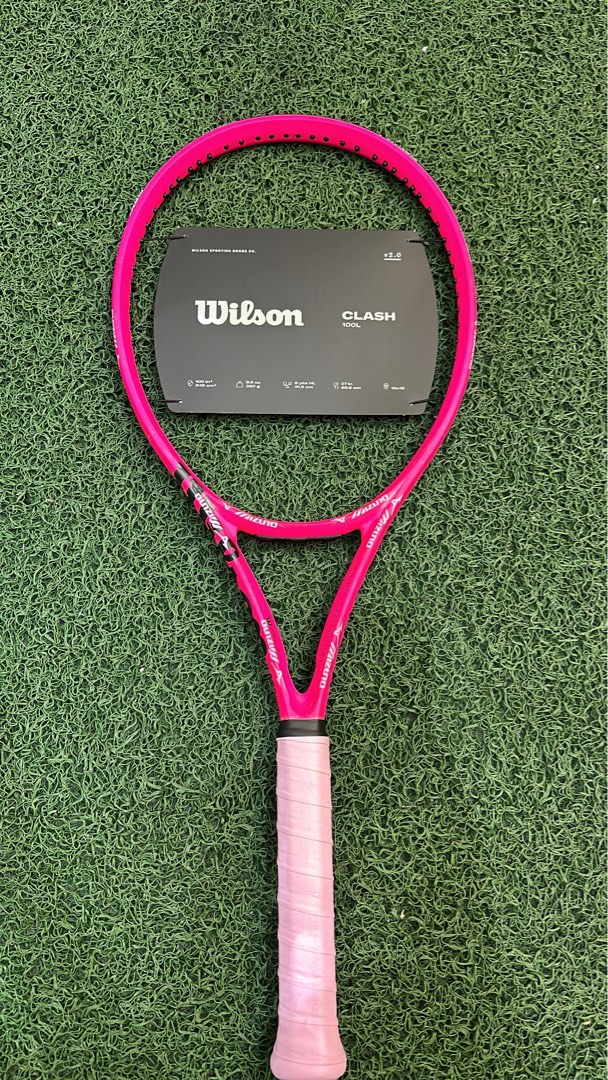 Wilson Clash 100 Neon Pink Paris V2