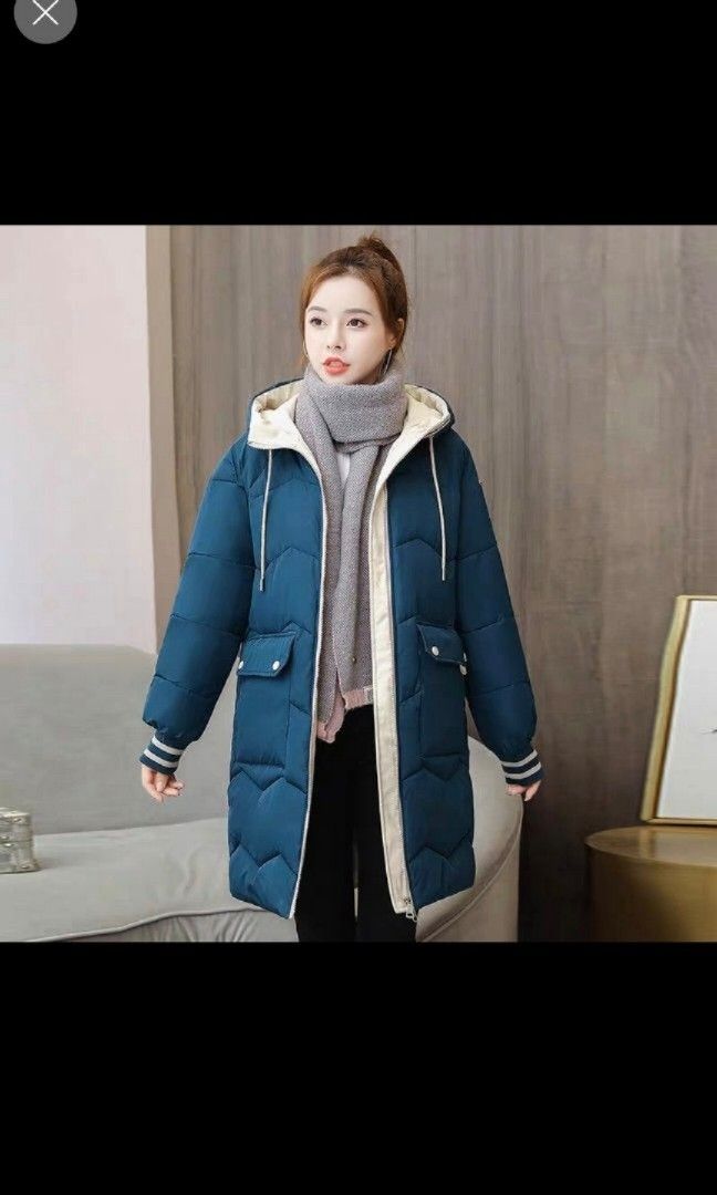 Knee length windbreaker best sale