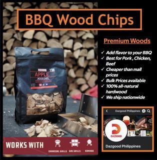Wood Chips Barbecue oak apple cherry hickory