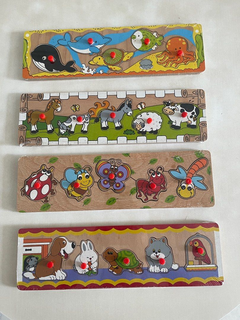 Small Wooden Puzzles Hobbies Toys Toys Games on Carousell