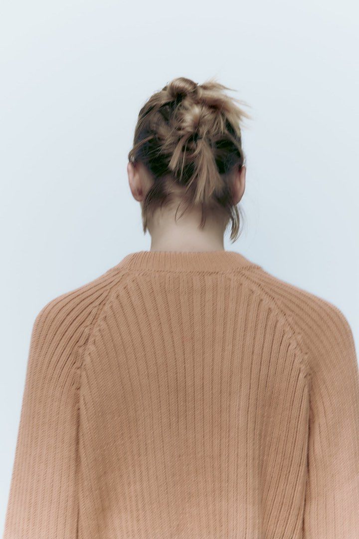 Zara Raglan Sweater, Women's Fashion, Tops, Others Tops on Carousell