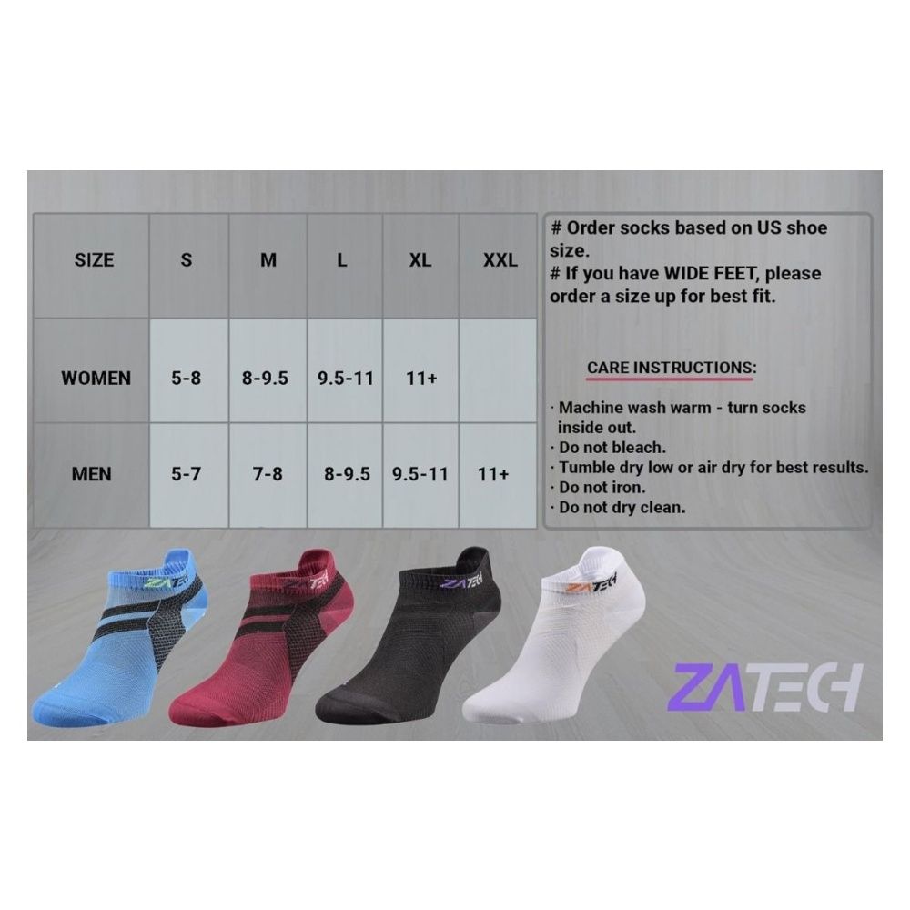 Reebok sock top size chart