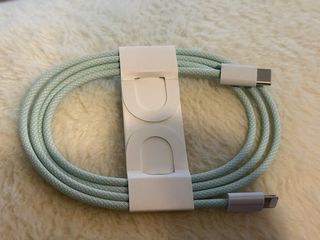 100% Apple Original green iMac, USB-C to Lightning cable included in the box