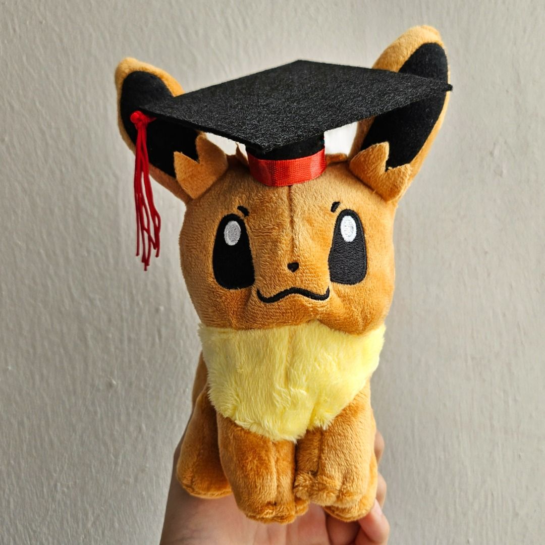 20cm Eevee Pokemon Graduation Plush