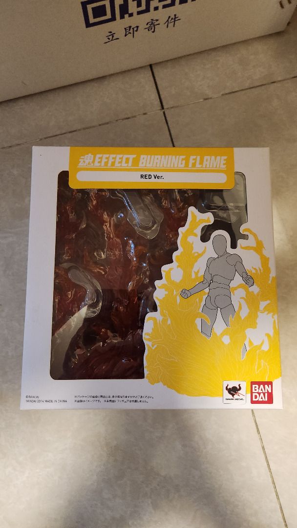 Tamashii Nations Effect Burning Flame RED – Accessoire SH Figuarts – Bandai