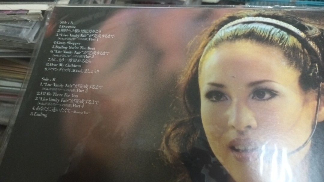 松田聖子 コンサート SEIKO LIVE VANITY FAIR 96 DVD 低価，新作登場