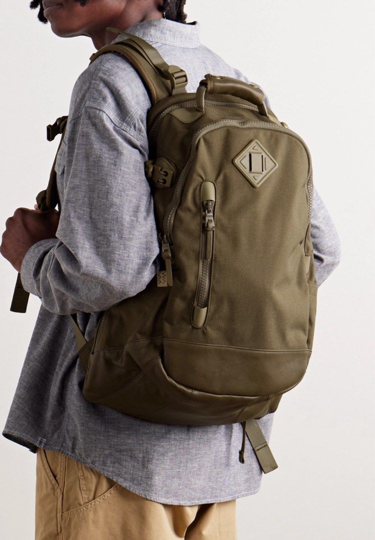 Visvim 20L Leather Trimmed CORDURA Backpack 2024 Carousell