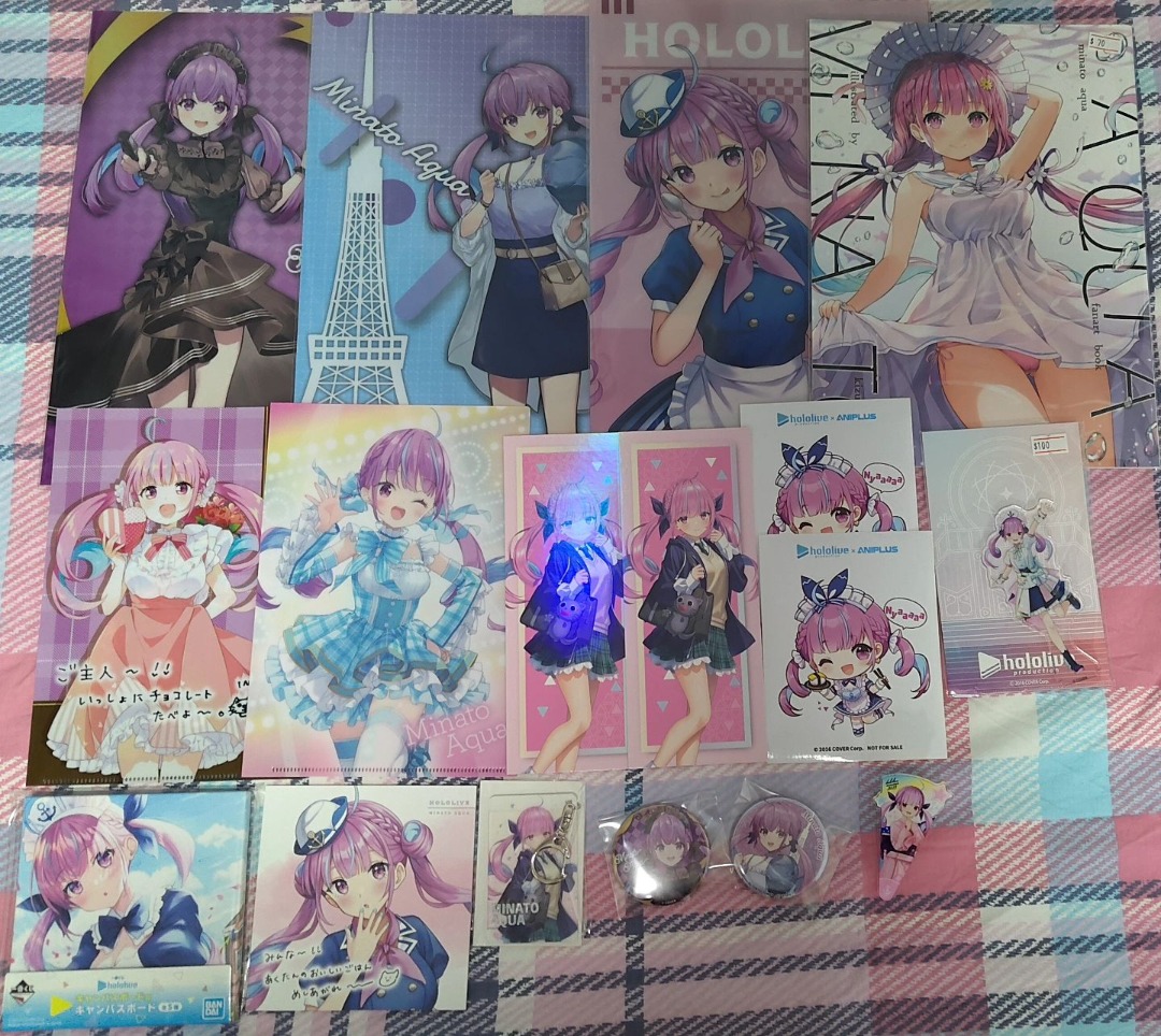 C106 sa-ya B2タペストリー ホロライブ 星街すいせい 常闇トワ 星街