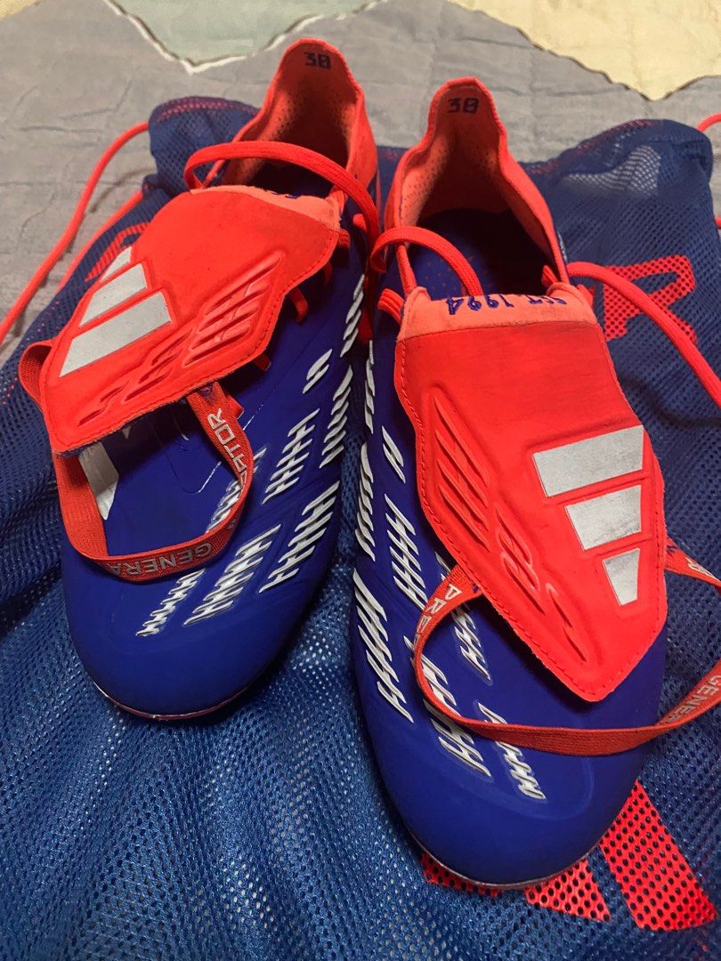 Adidas Predator (Category: Boots) located in Singapore. Submitted by dcnerd (Listing ID 1328474821, Image 1). Description: Selling at big loss,only wear twice Reason for sellings -due to injury Bought at westorn corp with receipt months ago .size us 8 uk 7.5.