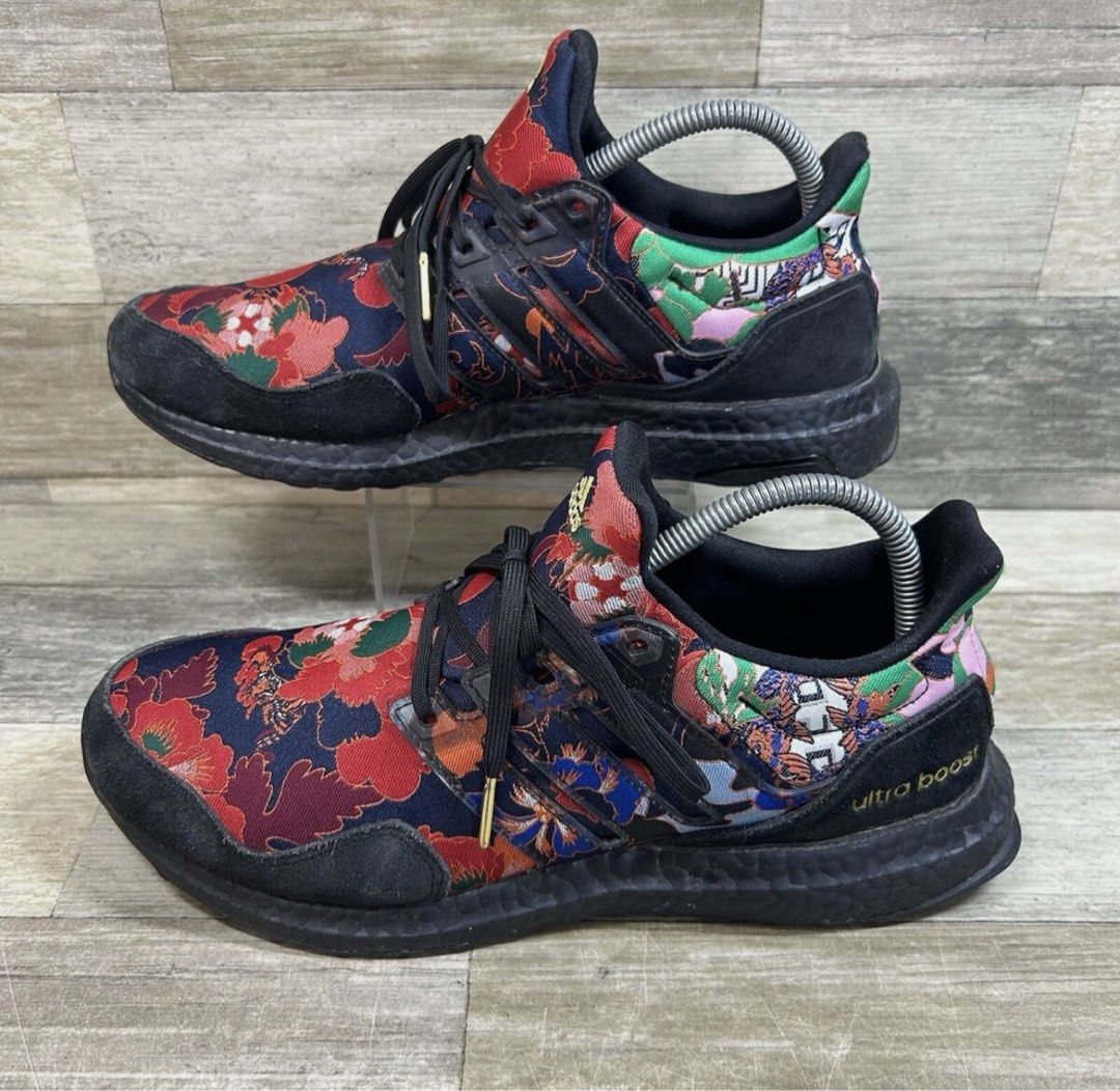 Adidas floral shoes mens on sale