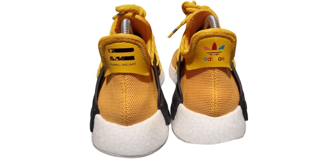 Adidas x Pharrell Williams Human Race NMD (Category: Sneakers) located in Los Banos. Submitted by mcgregorio (Listing ID 1328542126, Image 3). Description: no issue. gagamitin na lang. 23.5cm.