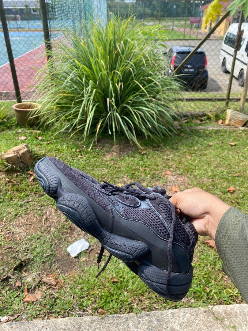 Adidas Yeezy Boost 500 Utility Black Women s Fashion Footwear Sneakers on Carousell