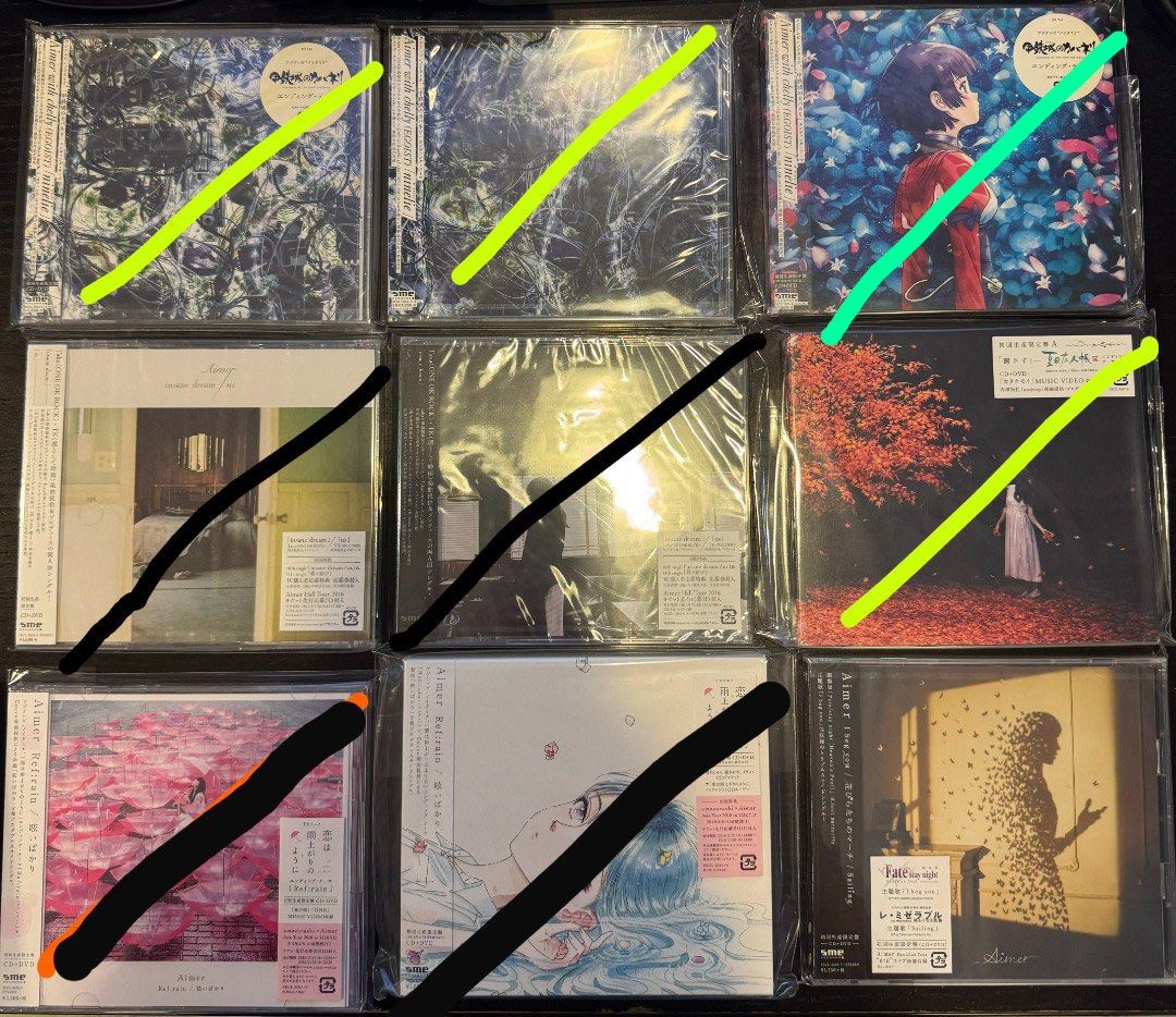 Aimer“insane dream/us”B2ポスター まずく