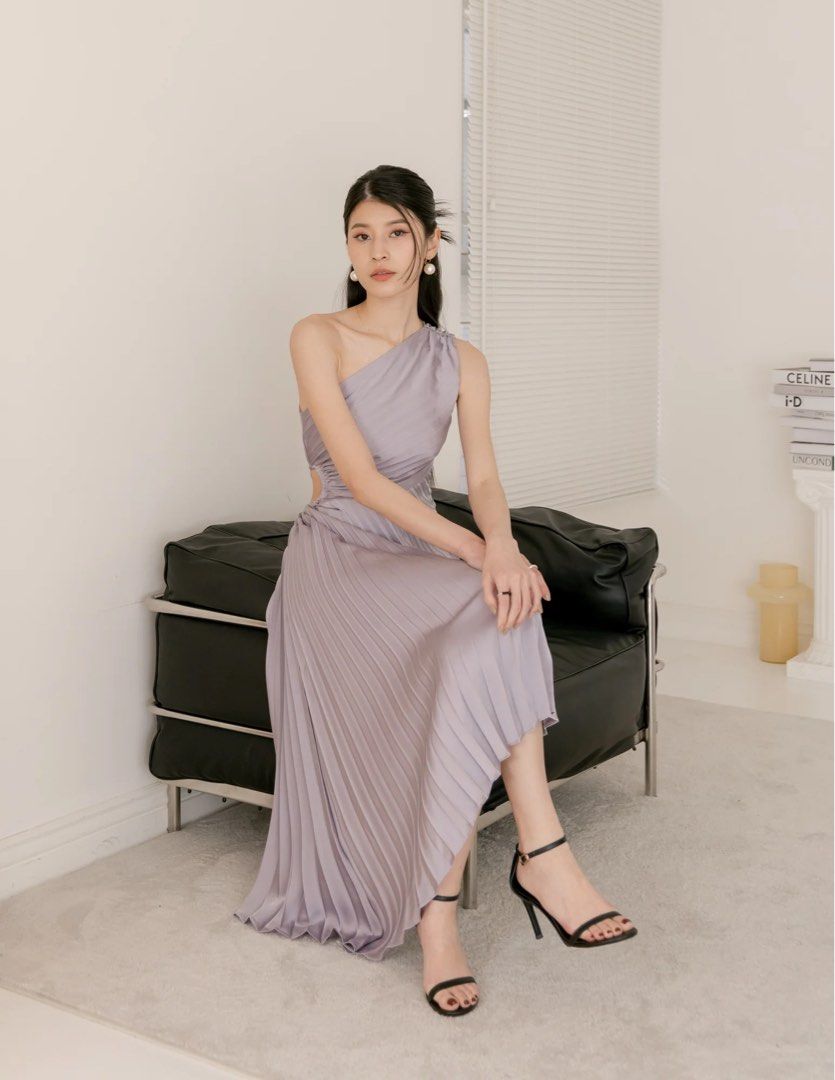 grey toga dress Lenice Toga Dress main image 0