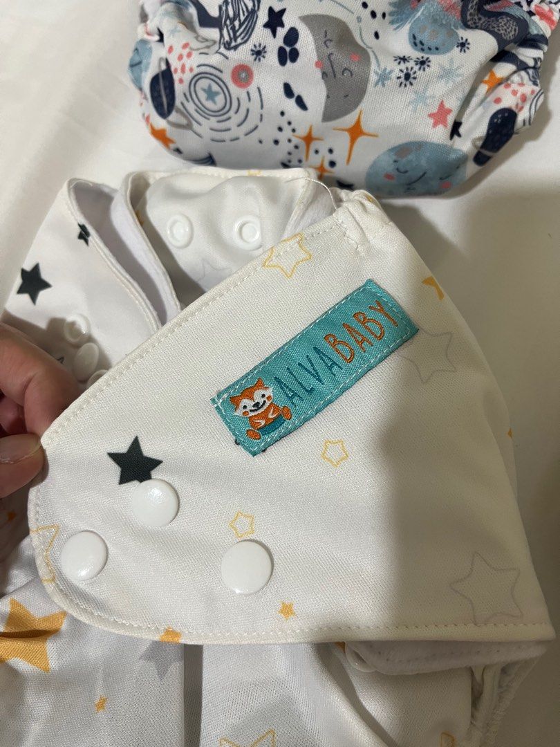 Alva baby Cloth diapers with Charcoal inserts (Category: Diapers & Baby Wipes) located in Taguig. Submitted by minimomlist (Listing ID 1328518211, Image 2). Description: 500 take all Slightly used , others unused All comes with charcoal inserts .