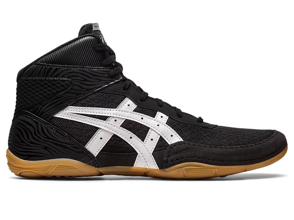 ASICS Men MATFLEX 7 Wrestling Shoe Black White
