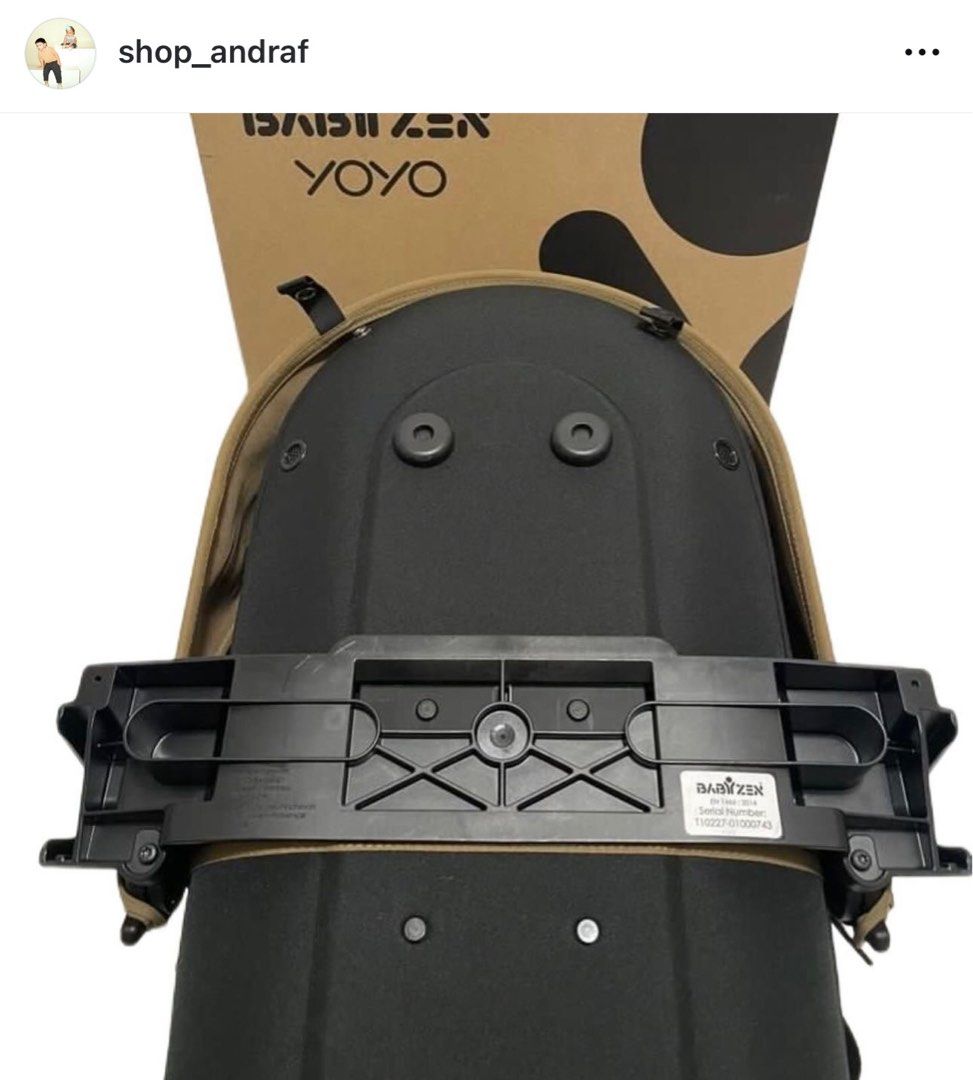 Babyzen Bassinet (Category: Strollers) located in Davao. Submitted by gabrielavillamar (Listing ID 1328481175, Image 2). Description: Babyzen Bassinet in Toffee (without box) SRP: ₱16,999.75 Condition: 9.5/10.