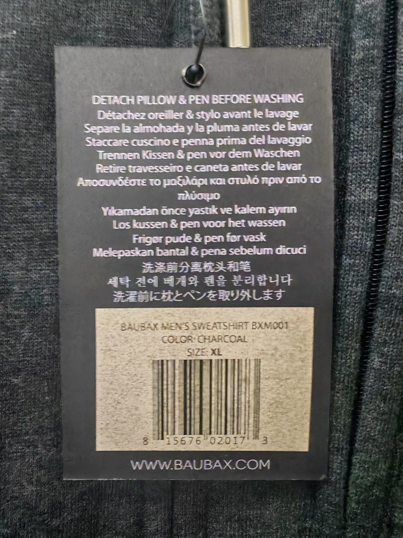Baubax Sweatshirt Size XL Men s Fashion Coats Jackets and Outerwear on Carousell