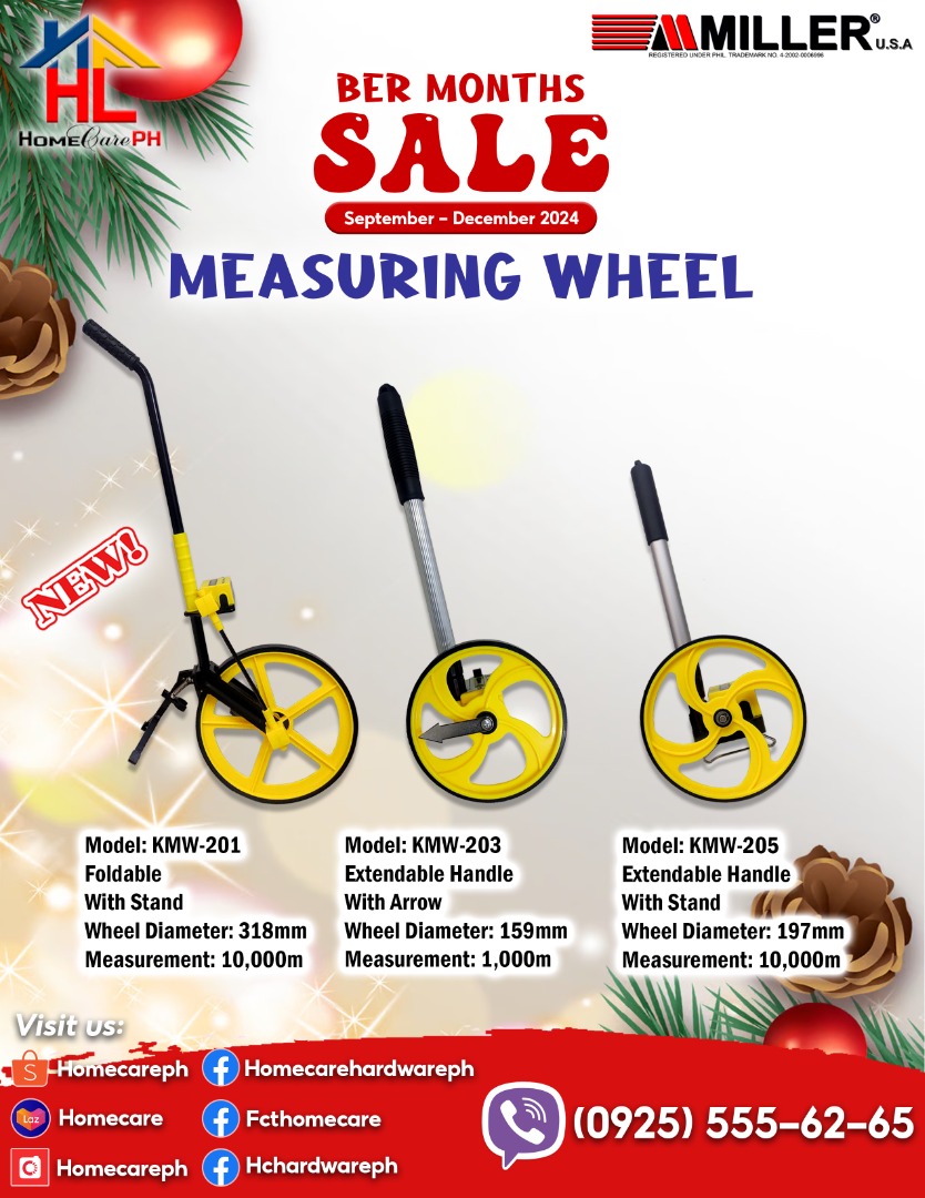 BER MONTHS SALE (Miller Measuring Wheel), Commercial & Industrial