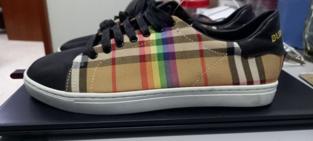 Burberry Sneakers.8.5uk 27cm Men s Fashion Footwear Sneakers on Carousell