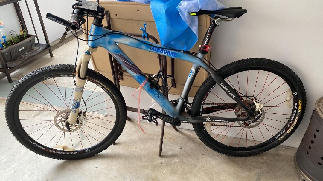 Carbon fibre Airborne mountain bike Sports Equipment Bicycles Parts Bicycles on Carousell