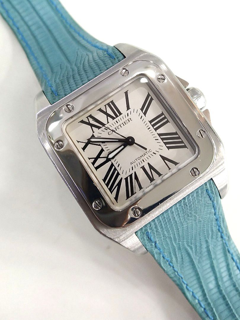 Cartier santos 100 ref 2878 shop