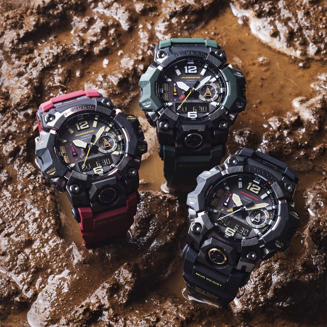 Casio G Shock GWG B1000 1A Master of G Land MUDMASTER Bluetooth Connectivity Triple Sensors Radio Controlled Tough Solar Sapphire Crystal Men s Fashion Watches Accessories Watches on Carousell