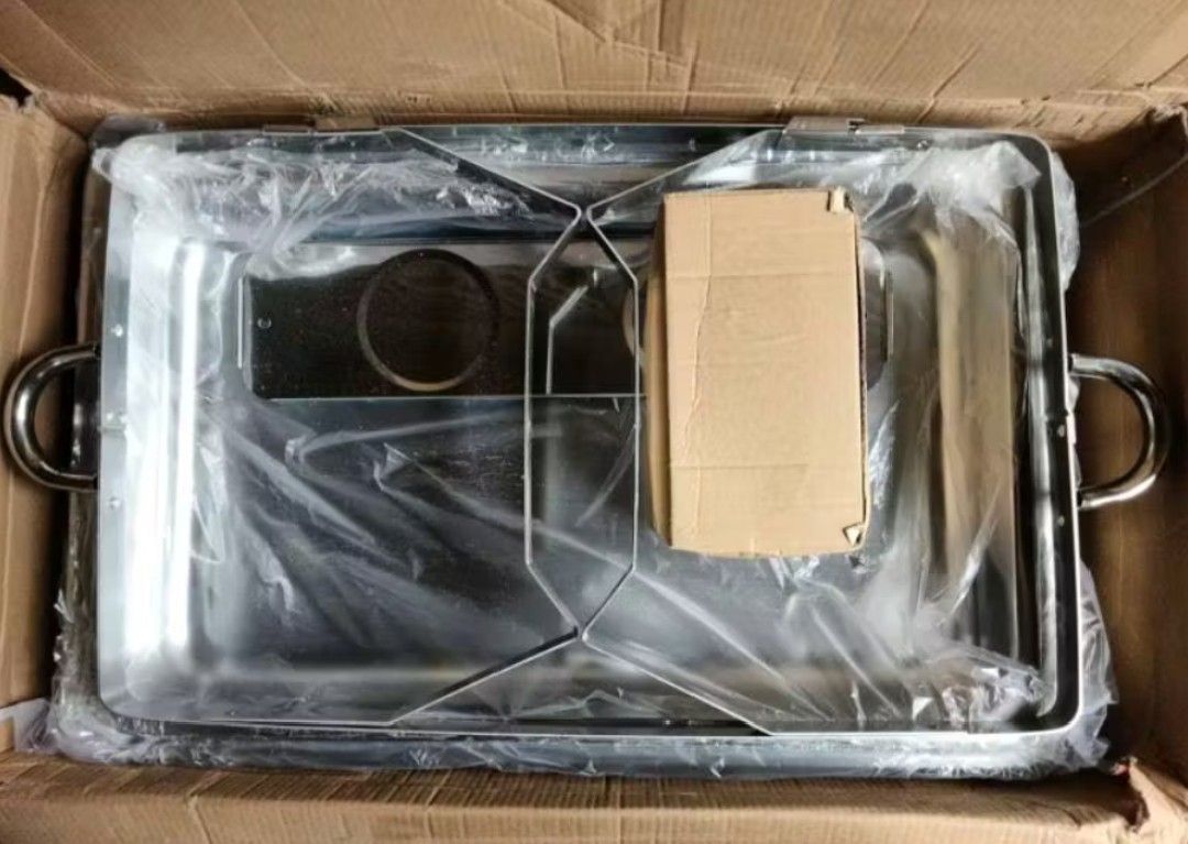 chaffing dish 11L (Category: Food Organization & Storage) located in Manila. Submitted by asstditems (Listing ID 1328461913, Image 2). Description: ax stainless still set Same day delivery within metro manila Mode of Payment: CASH ON DELIVERY GCASH BANK TRANSFER Pm for inquiries! Happy Shopping & God bless..