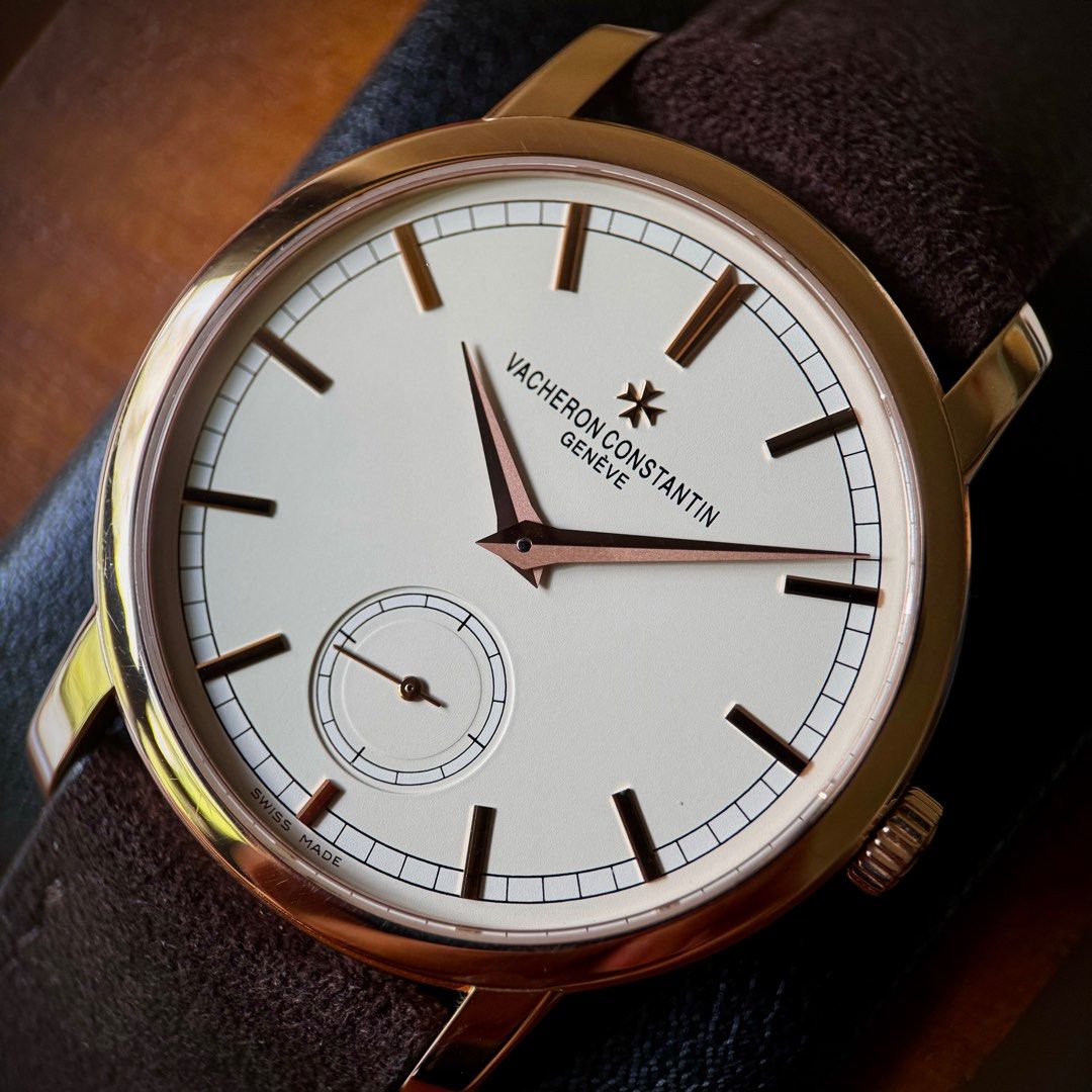 CHEAPEST Vacheron Constantin Patrimony Traditionnelle Small Second 18K Rose Pink Gold Ref. 82172 Luxury Watches on Carousell