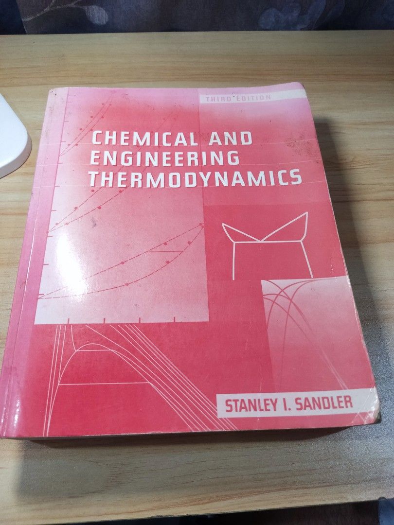 Chemical and Engineering Thermodynamics (Category: Textbooks) located in Batangas. Submitted by chrisern35 (Listing ID 1328453261, Image 1). Description: Chemical and Engineering Thermodynamics 3rd Edition Stanley Sandler John Wiley & Sons, Inc. ₱380.