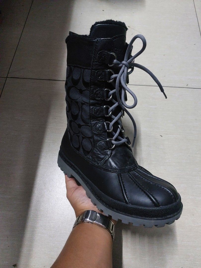 Coach laura boots top