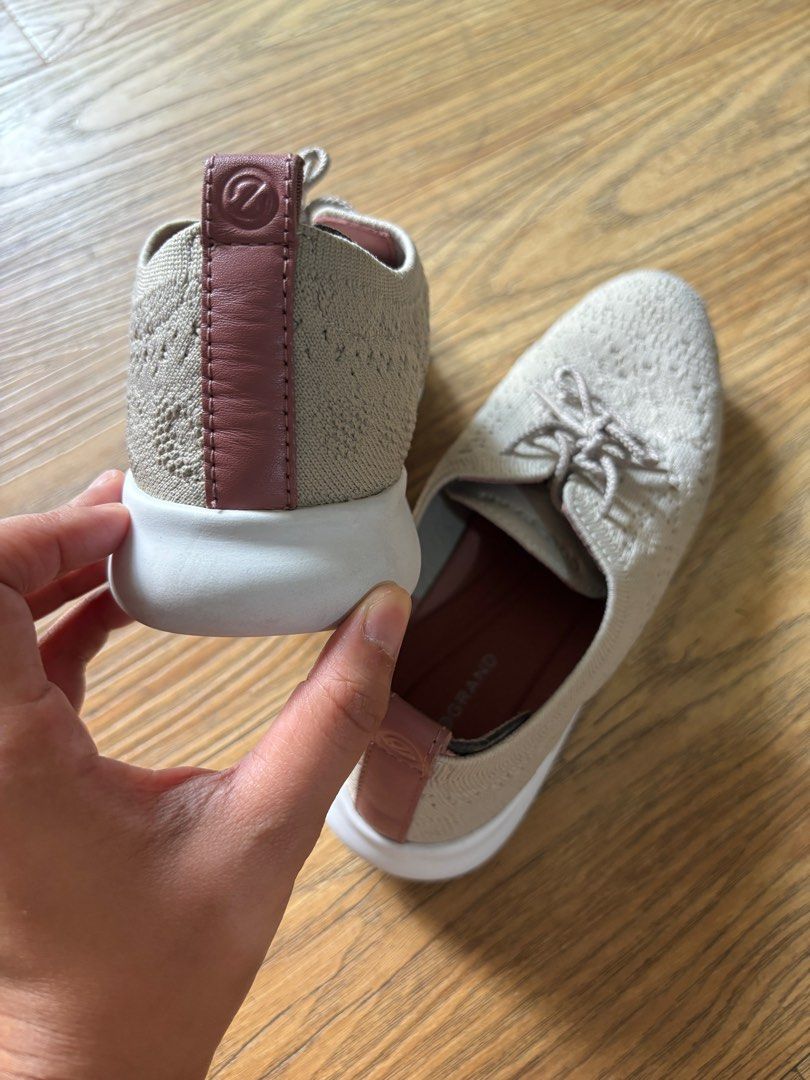 Cole Haan 2.zerogrand Stitchlite Oxford (Category: Sneakers) located in Las Pinas. Submitted by tin.bats (Listing ID 1328445039, Image 3). Description: Cole Haan Women’s 2.Zerogrand Stitchlite Oxford Colors: dove grey and pink Size: 6.5 B • wingtip oxford • faux leather • sole material: rubber • fully padded sock lining for ultimate comfort.