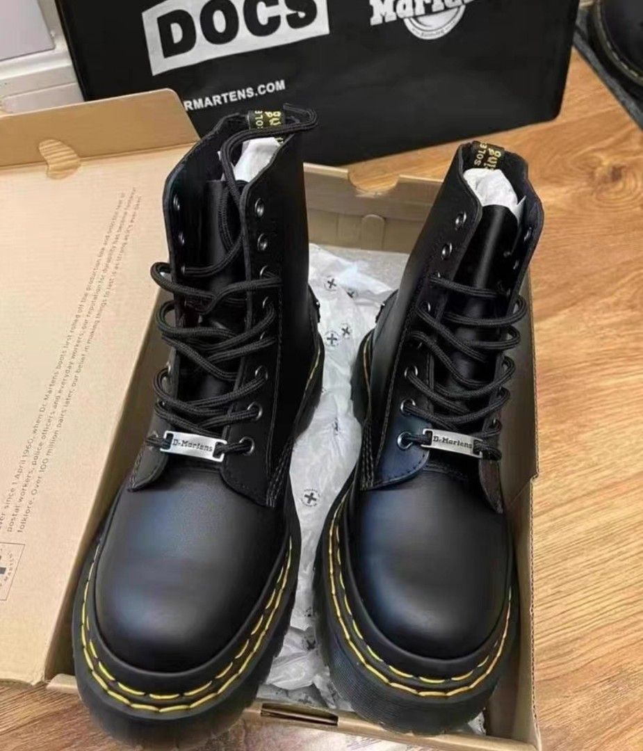 Dr. Martens Martin 1460 Iron Brand BEX Double Yellow Line Martin Boots