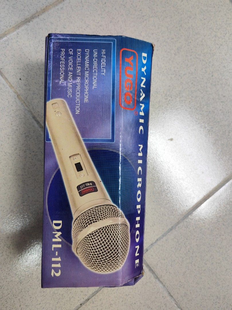 Dynamic Microphone (Category: Microphones) located in Kuala Lumpur. Submitted by rogerchin1 (Listing ID 1328489696, Image 2). Description: Hi Fidelity Uni-directional.