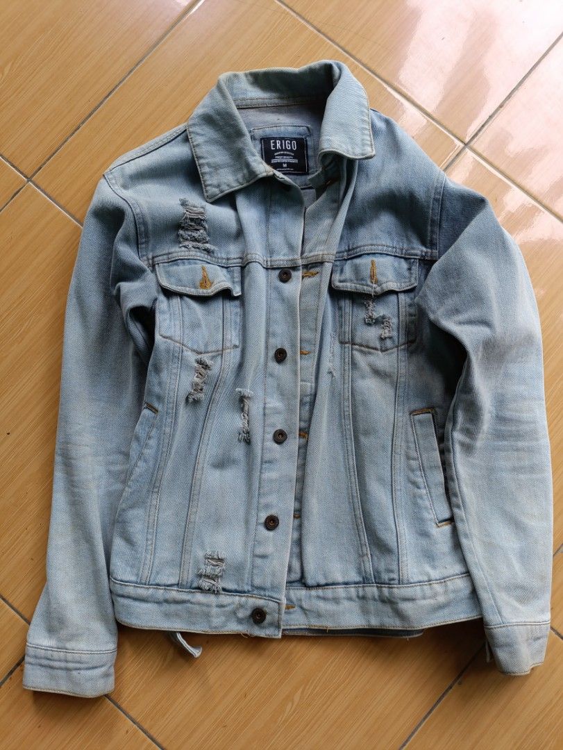 Erigo distressed denim jacket