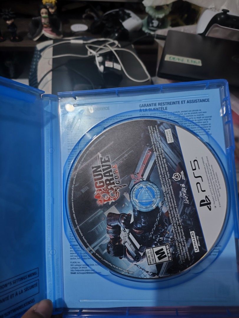 Gungrave Gore Ps5 Game (Category: PlayStation) located in Manila. Submitted by eizen20 (Listing ID 1328551504, Image 2). Description: Gungrave Gore Ps5 game 🔥No Issue🔥 🔒Fixed price: 1,300🔒 Loc. Pandacan Manila.