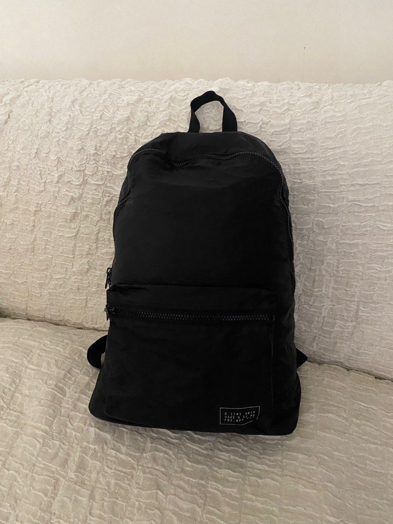 H M Foldaway Backpack Men s Fashion Bags Backpacks on Carousell