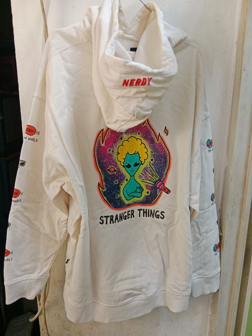 Nerdy stranger things hoodie new arrivals