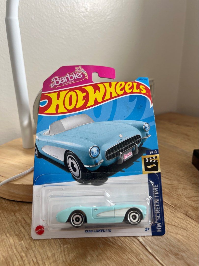 Hot Wheels Barbie 1956 Corvette (Category: Vehicle & Diecast Models) located in Quezon City. Submitted by pasabuyandprelovedmnl (Listing ID 1328493699, Image 1). Description: MOP: BDO/Gcash MOD: Lalamove/Grab/J&T 📍Quezon City message me for inquiries.