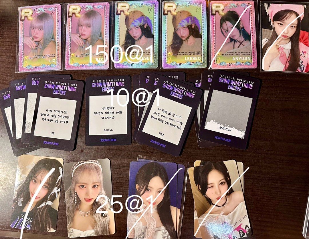 IVE ソウルstarship Superstar トレカ