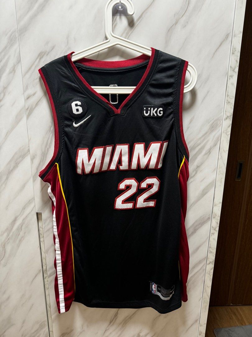 Jimmy Butler Miami Heat Alternate Jersey Bill Russel edition Men s Fashion Activewear on Carousell
