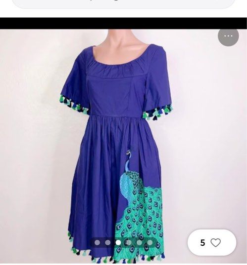 Kate spade peacock dress online